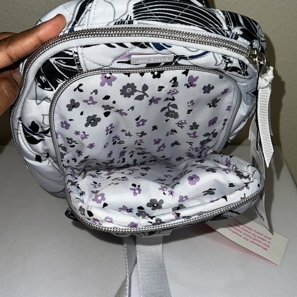 Vera Bradley Utility Sling Backpack-Twilight Garden - ❤️ NEW - Picture 7 of 12